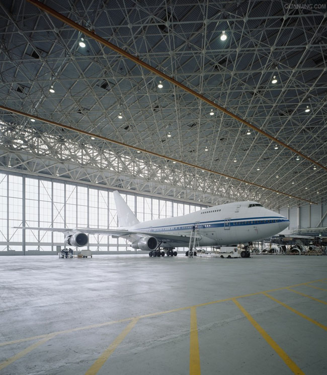 韩城航空工业螺栓球网架工程