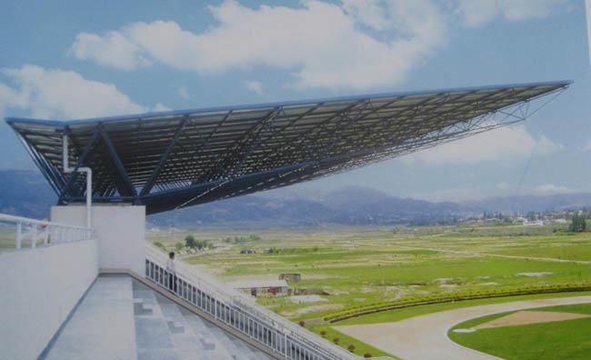 韩城体育场看台网架工程